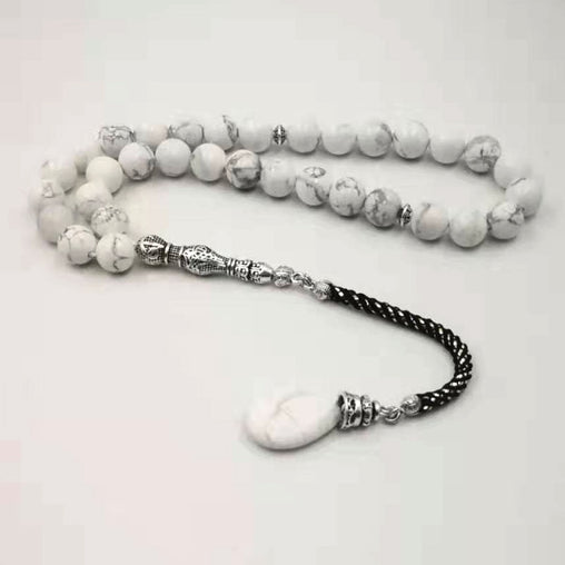 HOLOLITE STONE Turquoises Tasbih 2019 style misbaha natural stone rosary Muslim 33 66 99 prayer beads March 8 Jewelry gift